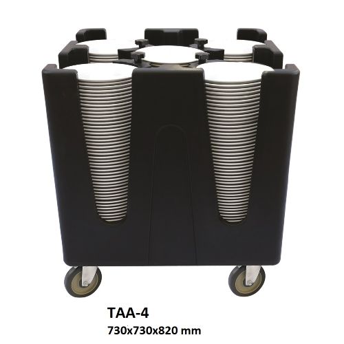 Dish Cart Adjustable, Models: TAA-4, TAA-6, TAA-6B