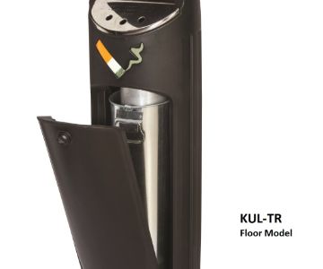Cigarette Bin Outdoor: Floor model KUL-TR / Wall mounted Model KUL-DT