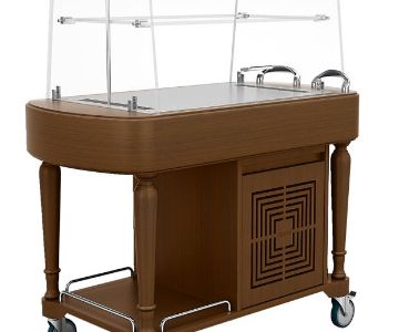 201 MS PASTRY TROLLEY (Refrigerated)