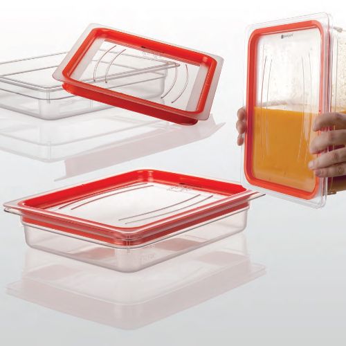 GASTRONORM CONTAINER -POLYCARBONATE-POLYPROPYLENE