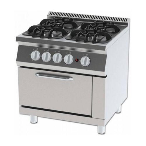 807880801 GAS RANGE WITH OVEN 800x740x850mm.
