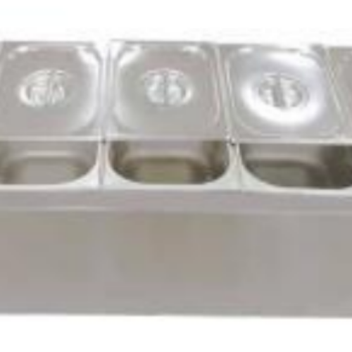 TABLE TOP BAIN-MARIE (1/1 GN X 3 BAIN-MARIE) WITHOUT GN PANS 632*972*310
