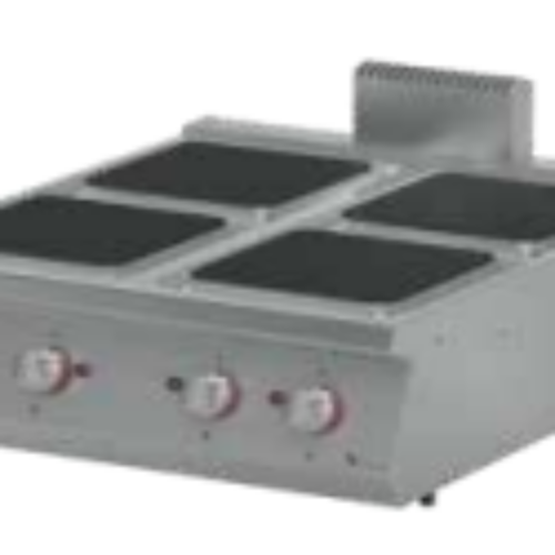 SERIE 900 4 ELECTRIC SQUARE HOT PLATE RANGE