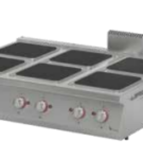 SERIE 900 6 Electric Square Hot Plate Range