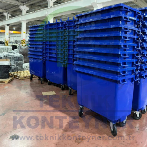 Plastic Waste Container 1100 Liters TK-1100P