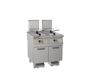 Gas Fryer With Digital Control 2x23 Lt