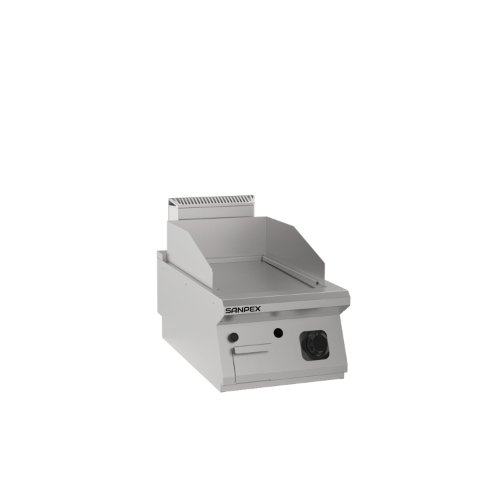 Gas Grill With Smooth Mild Steel Plate ,Countertop